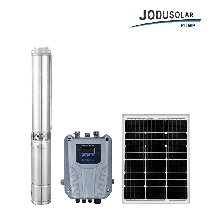 Bomba solar de 3 polegadas 200w-1100w com impulsor de plástico